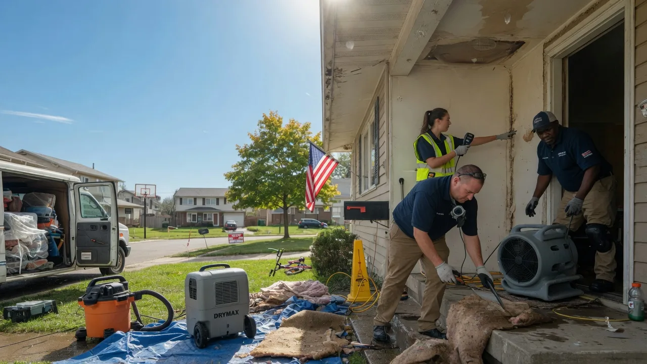 Water Damage Restoration in Westport, IN near me
